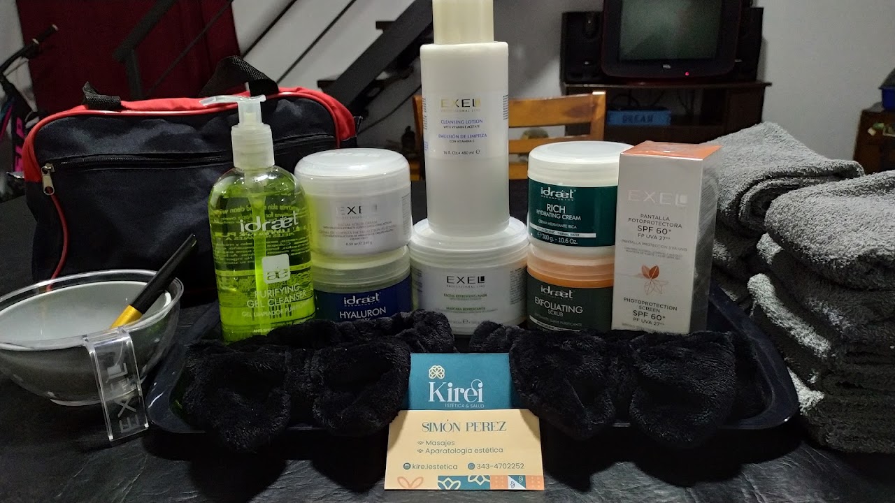 Productos profesionales de Masajista Simon Perez